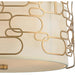 Montauk Matte Gold 5 Light Pendant - Pendants