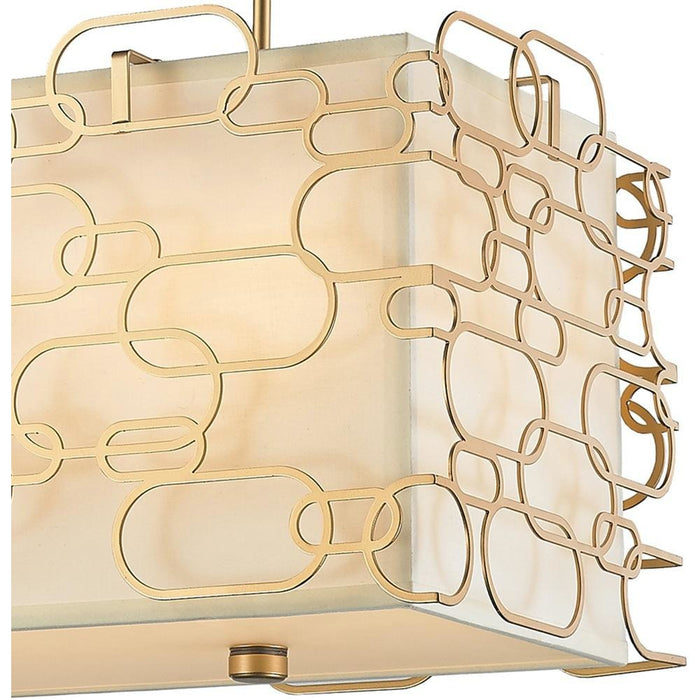 Montauk Matte Gold 8 Light Pendant - Pendants