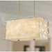 Montauk Matte Gold 8 Light Pendant - Pendants