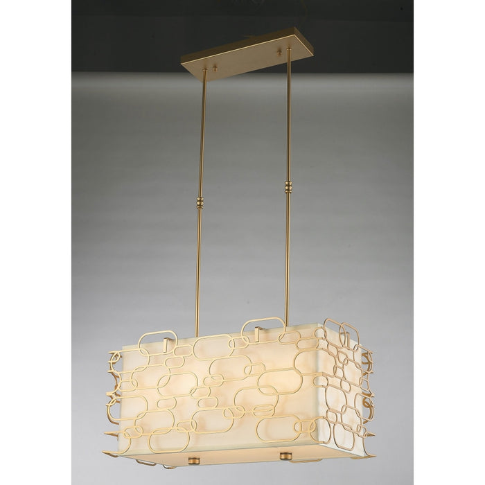 Montauk Matte Gold 8 Light Pendant - Pendants