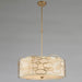 Montauk Matte Gold 9 Light Pendant - Pendants