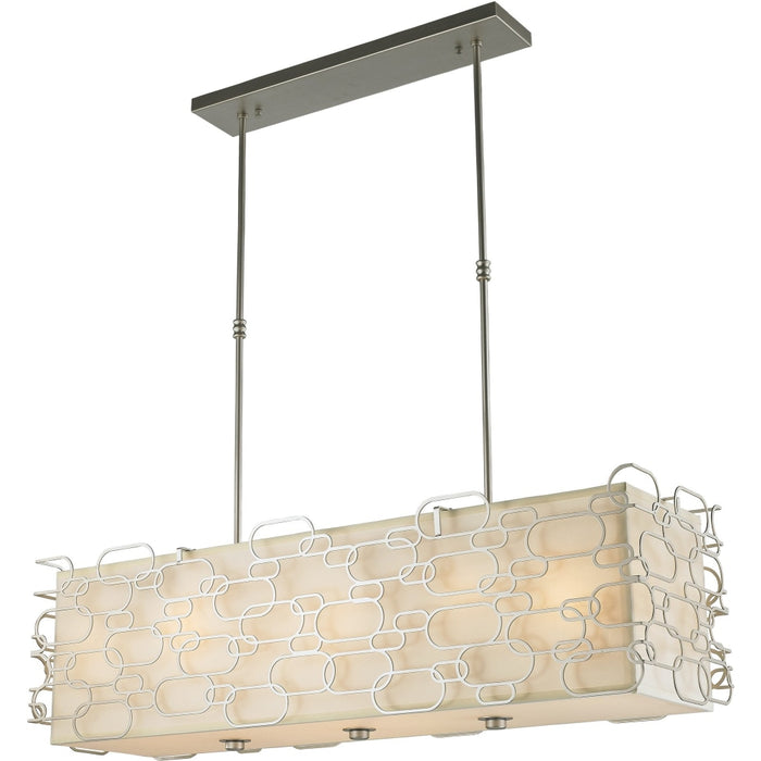 Montauk Matte Nickel 12 Light Pendant - Pendants