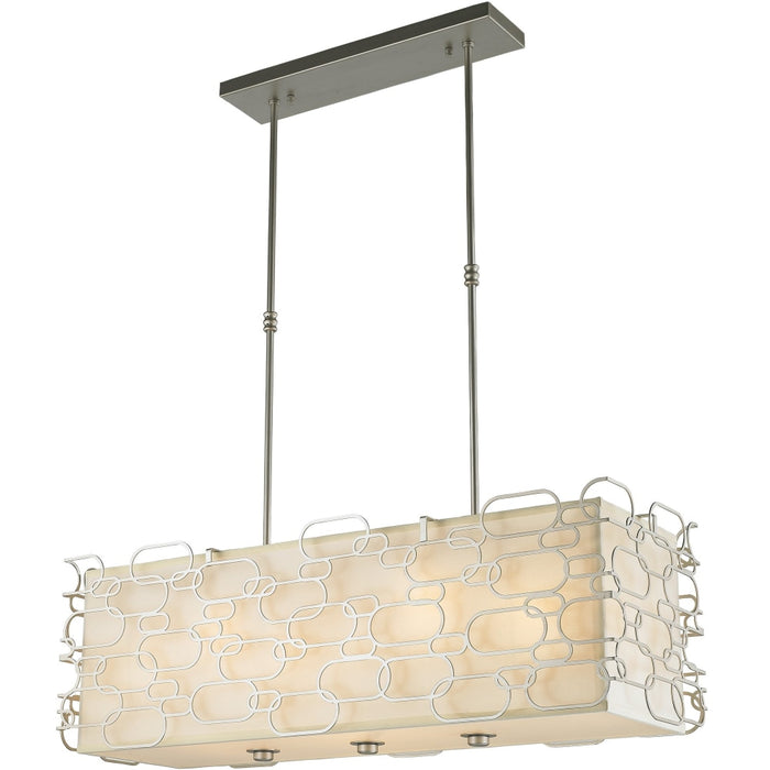 Montauk Matte Nickel 12 Light Pendant - Pendants