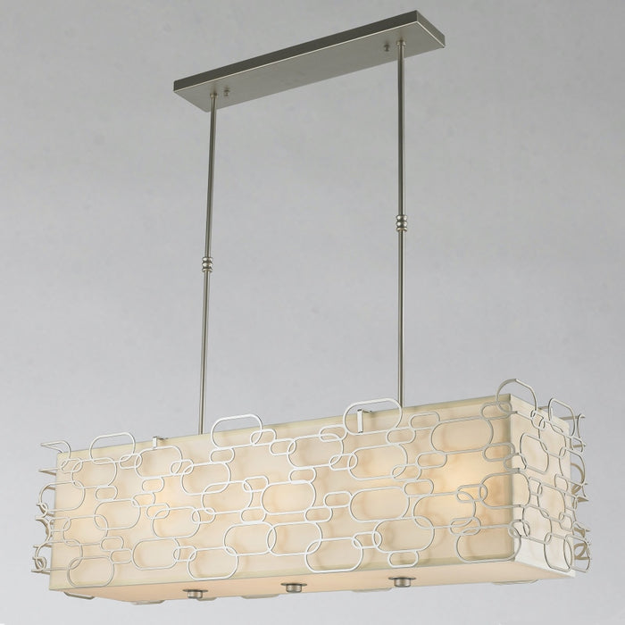 Montauk Matte Nickel 12 Light Pendant - Pendants