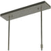Montauk Matte Nickel 12 Light Pendant - Pendants