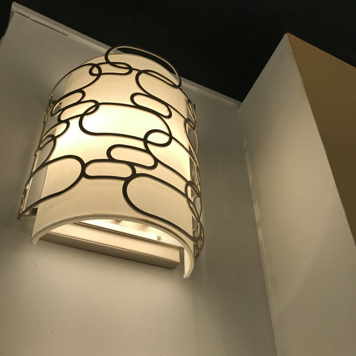 Montauk Matte Nickel 2 Light Wall Sconce - Wall Sconces