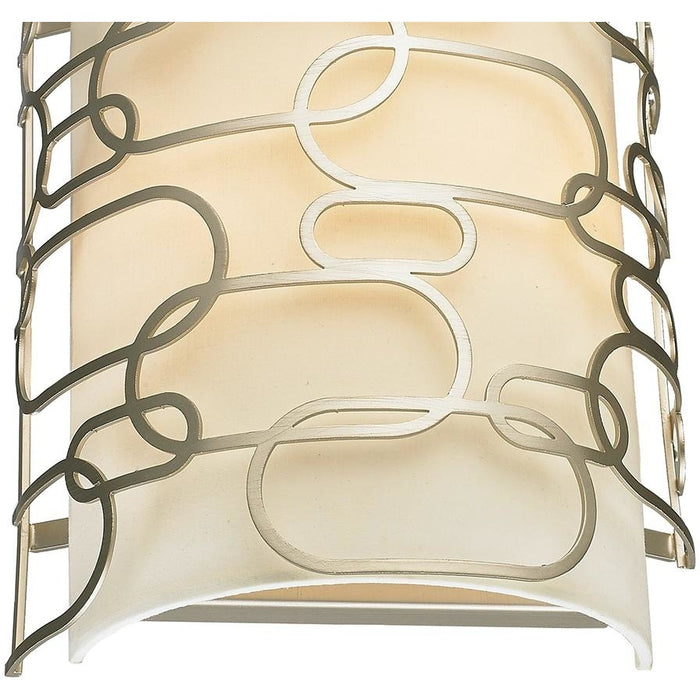 Montauk Matte Nickel 2 Light Wall Sconce - Wall Sconces