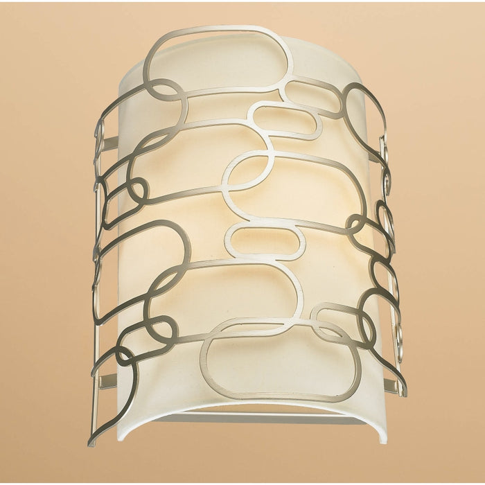 Montauk Matte Nickel 2 Light Wall Sconce - Wall Sconces