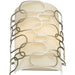 Montauk Matte Nickel 2 Light Wall Sconce - Wall Sconces