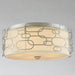 Montauk Matte Nickel 5 Light Flushmount - Flushmounts