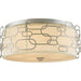 Montauk Matte Nickel 5 Light Flushmount - Flushmounts