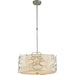 Montauk Matte Nickel 5 Light Pendant - Pendants