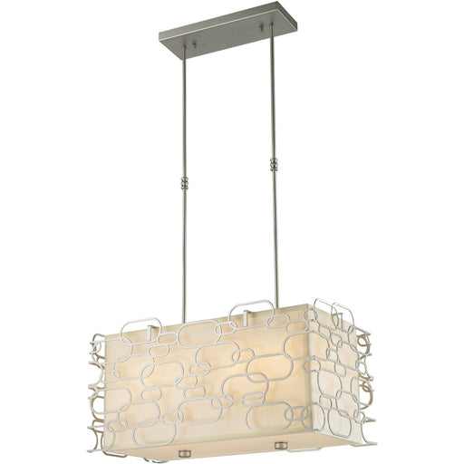 Montauk Matte Nickel 8 Light Pendant - Pendants