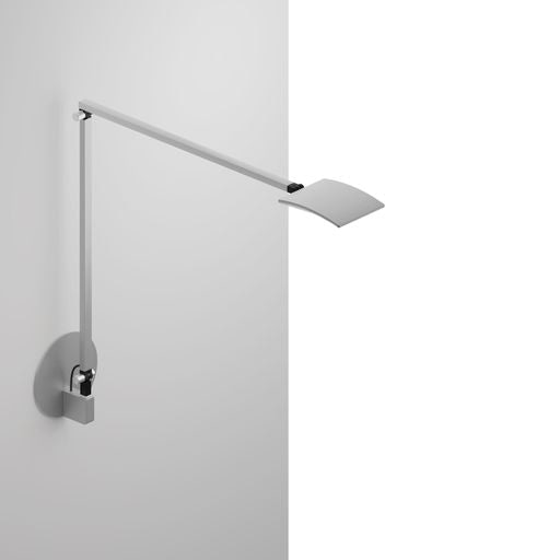 Mosso Pro Desk Lamp with hardwired wall mount (Silver) - Wall Sconces