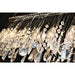 Nadia Polished Chrome Clear Crystal 10 Light Wall Sconce - Wall Sconces