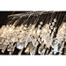 Nadia Polished Chrome Clear Crystal 13 Light Wall Sconce - Wall Sconces