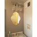 Nadia Polished Chrome Clear Crystal 3 Light Wall Sconce - Wall Sconces