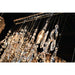 Nadia Polished Chrome Clear Crystal 3 Light Wall Sconce - Wall Sconces