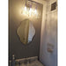 Nadia Polished Chrome Clear Crystal 3 Light Wall Sconce - Wall Sconces