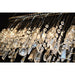 Nadia Polished Chrome Clear Crystal 6 Light Pendant - Pendants