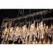 Nadia Polished Chrome Clear Crystal 6 Light Pendant - Pendants