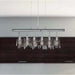 Nadia Polished Chrome Clear Crystal 6 Light Pendant - Pendants
