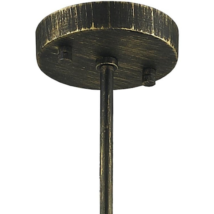 Nautilus Antique Bronze 6 Light Pendant - Pendants