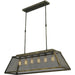 Nautilus Antique Bronze 6 Light Pendant - Pendants
