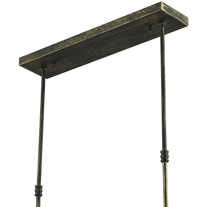 Nautilus Antique Bronze 6 Light Pendant - Pendants
