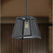 Nautilus Matte Black 1 Light Pendant - Pendants