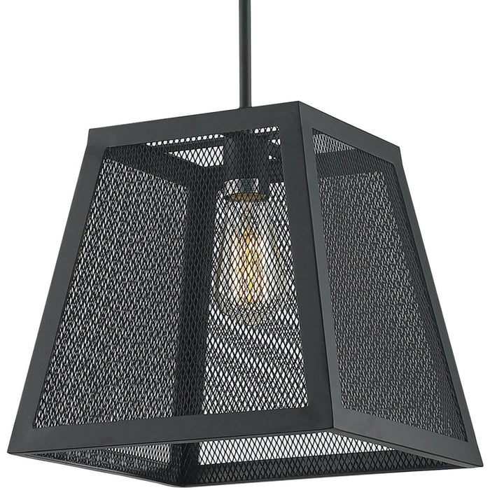 Nautilus Matte Black 1 Light Pendant - Pendants
