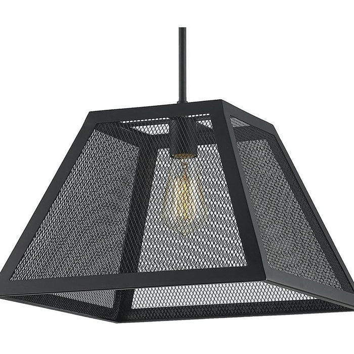 Nautilus Matte Black 1 Light Pendant - Pendants