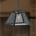 Nautilus Matte Black 1 Light Pendant - Pendants