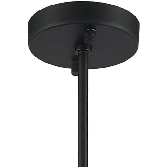 Nautilus Matte Black 5 Light Pendant - Pendants