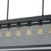 Nautilus Matte Black 6 Light Pendant - Pendants