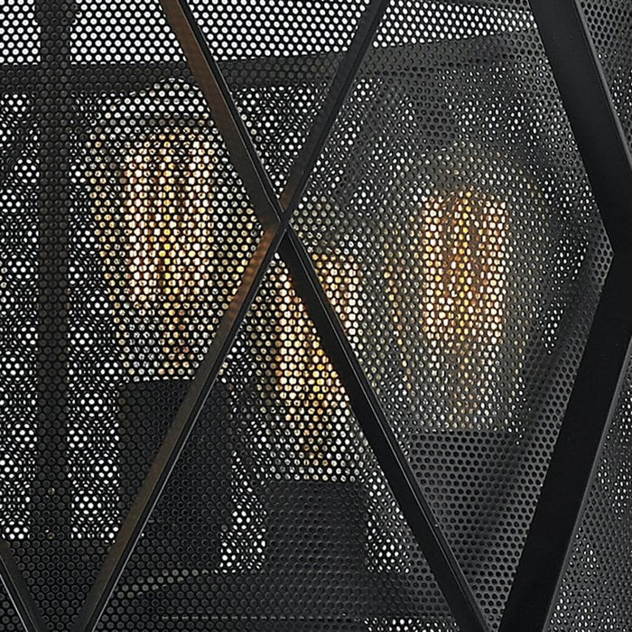 Nautilus Matte Black 6 Light Pendant - Pendants