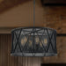 Nautilus Matte Black 6 Light Pendant - Pendants