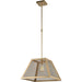 Nautilus Matte Gold 1 Light Pendant - Pendants