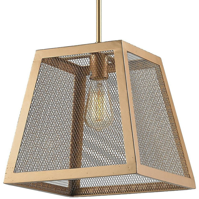 Nautilus Matte Gold 1 Light Pendant - Pendants