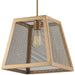 Nautilus Matte Gold 1 Light Pendant - Pendants