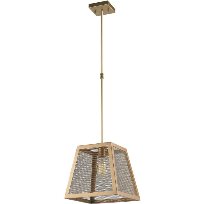 Nautilus Matte Gold 1 Light Pendant - Pendants