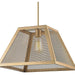 Nautilus Matte Gold 1 Light Pendant - Pendants