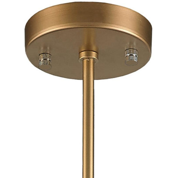 Nautilus Matte Gold 5 Light Pendant - Pendants