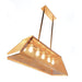 Nautilus Matte Gold 5 Light Pendant - Pendants