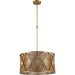 Nautilus Matte Gold 5 Light Pendant - Pendants