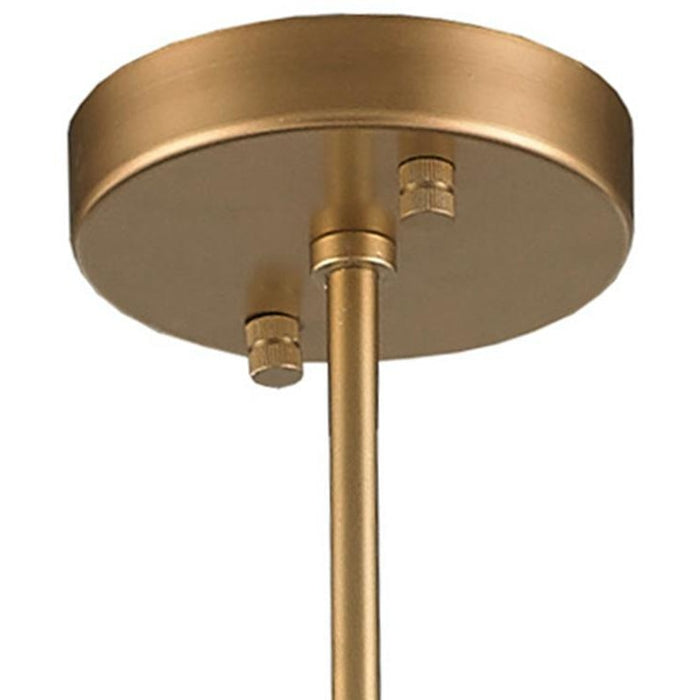 Nautilus Matte Gold 6 Light Pendant - Pendants