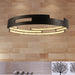 Nexus Matte Black 1 Light LED Chandelier - Chandeliers