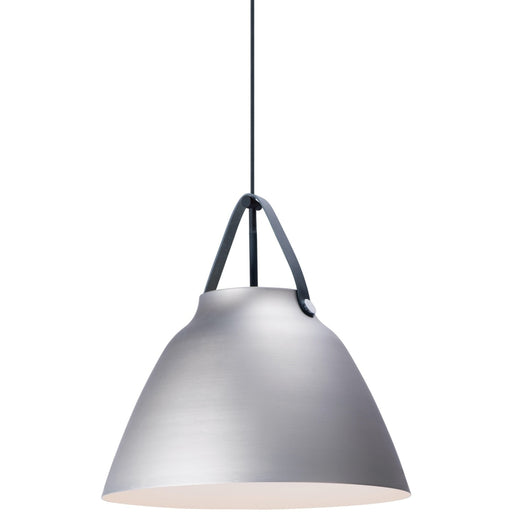 Nordic Black / Brushed Platinum Single Pendant - Pendants