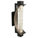 Oxygen Lighting Albedo Black 1 Light LED Outdoor Wall Sconce 3-771-15 - Outdoor Wall Sconces
