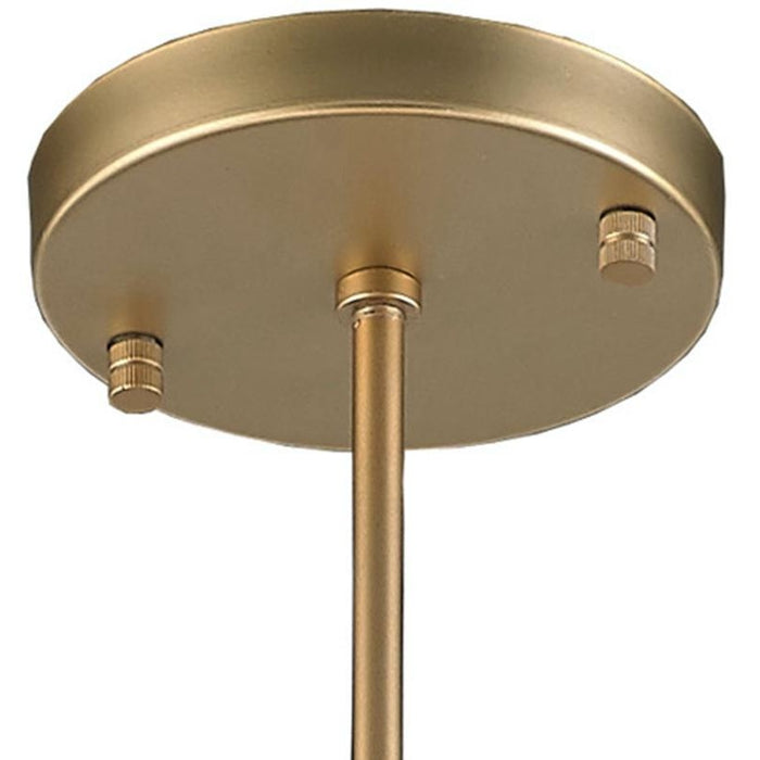 Paris Matte Gold Golden Teak Crystal 12 Light Pendant - Pendants